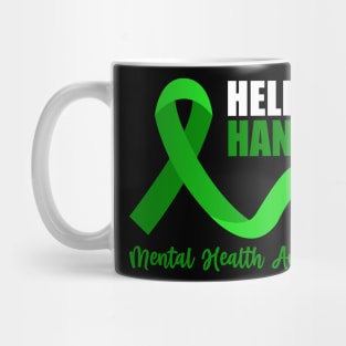 Mental Health Awareness Helping Hands Mug